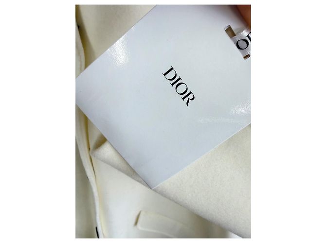 Autre Marque Dior Wollmantel Mehrfarbig Größe 34 Mehrfarben - Ansicht 7