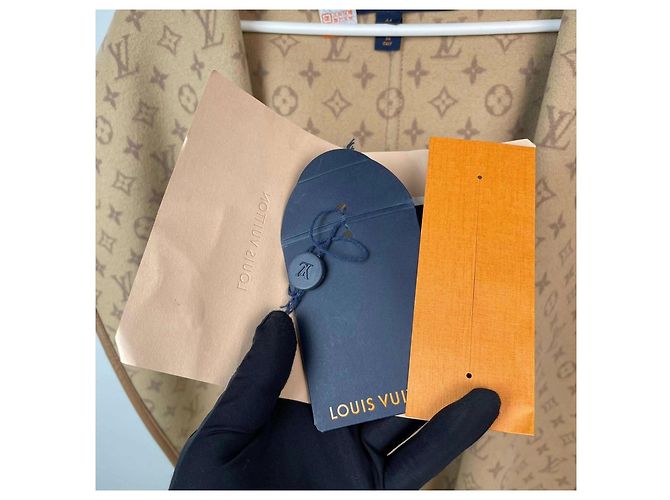 Abrigo Louis Vuitton de cashmere mujer talla 44 Multicolor - vista 3
