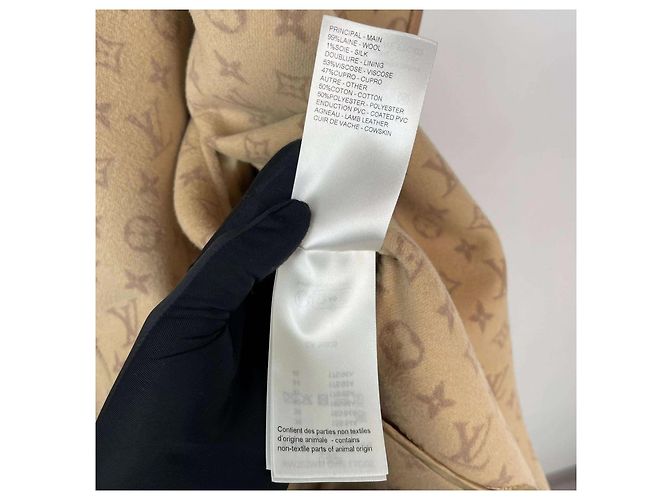 Abrigo Louis Vuitton de cashmere mujer talla 44 Multicolor - vista 9
