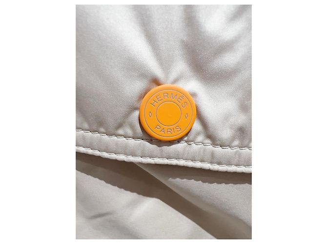 Giacca Hermès Imbottita a Rombi con Fodera in Cashmere Taglia 38 Multicolore - vista 2