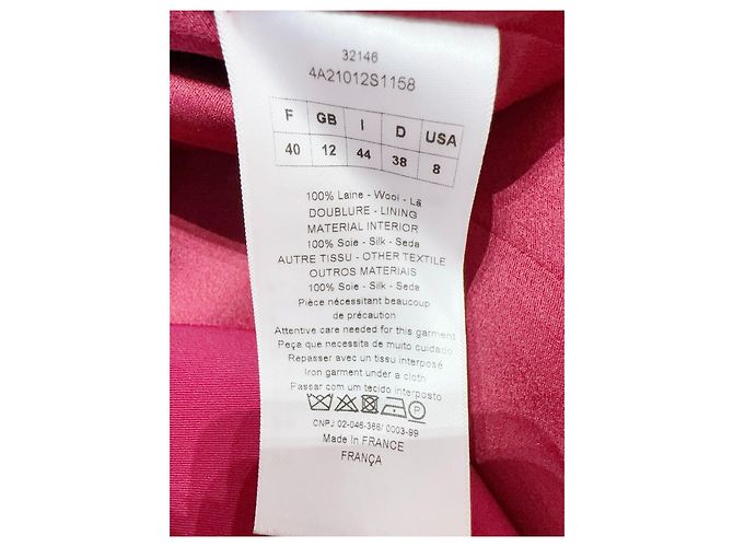 Autre Marque Dior Wollmantel Damen Größe 40 Mehrfarben - Ansicht 4