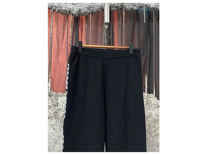 Pantalones de yoga Chrome Hearts Estampado Sánscrito Acampanados Multicolor - vista 3