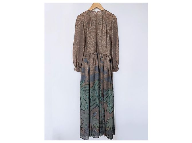 Autre Marque Dior Abendkleid lang Mehrfarben - Ansicht 2