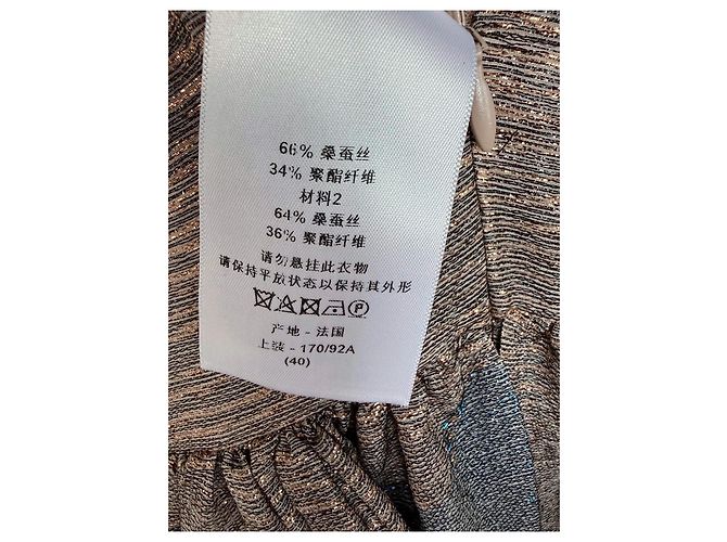 Autre Marque Dior Abendkleid lang Mehrfarben - Ansicht 7