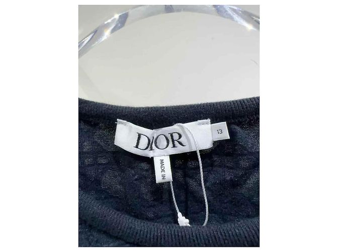 Autre Marque Dior Kinder Outfit Schwarz Baumwolle - Ansicht 3