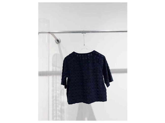 Autre Marque Dior Kinder Outfit Schwarz Baumwolle - Ansicht 4