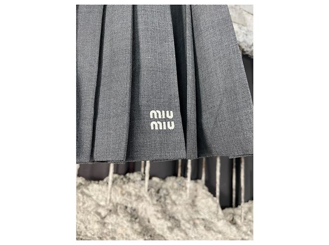 Minifalda plisada Miu Miu Multicolor - vista 5