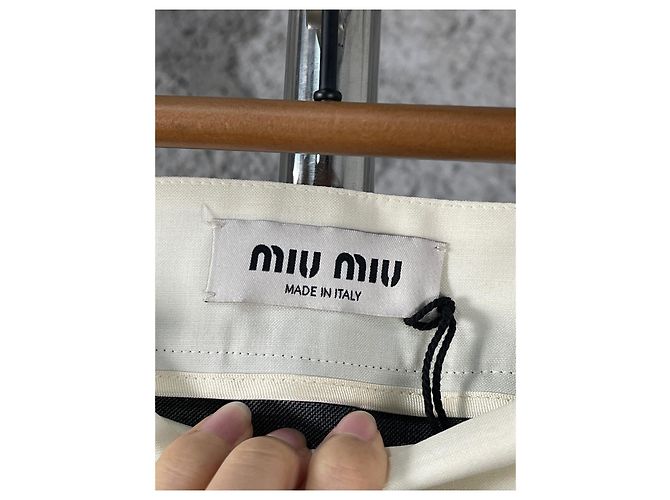 Minifalda plisada Miu Miu Multicolor - vista 7