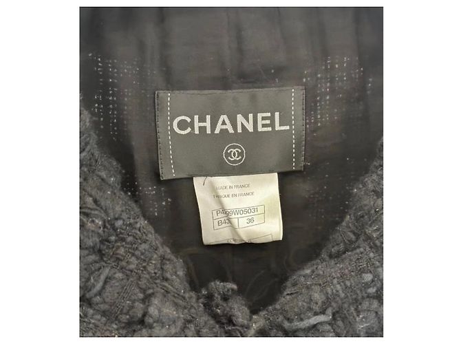 Chaquetas Chanel La Petite Veste Noire Negro - vista 7