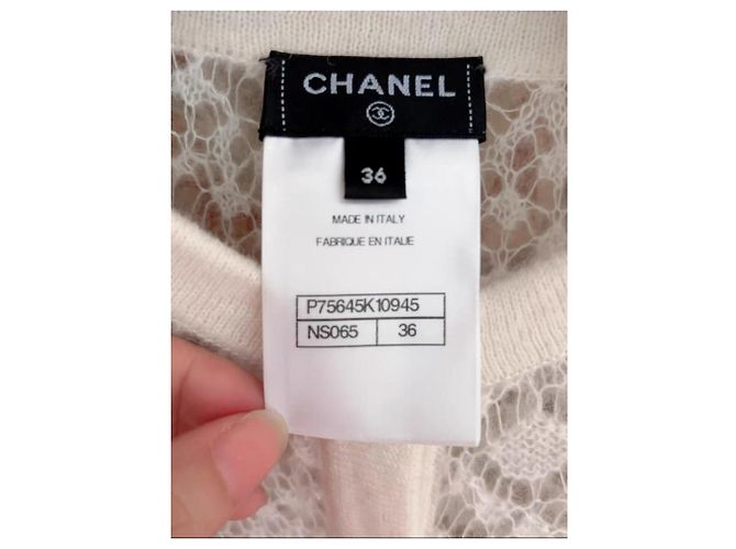 Chanel Strickware aus Wolle Damen Größe 36 Mehrfarben - Ansicht 2