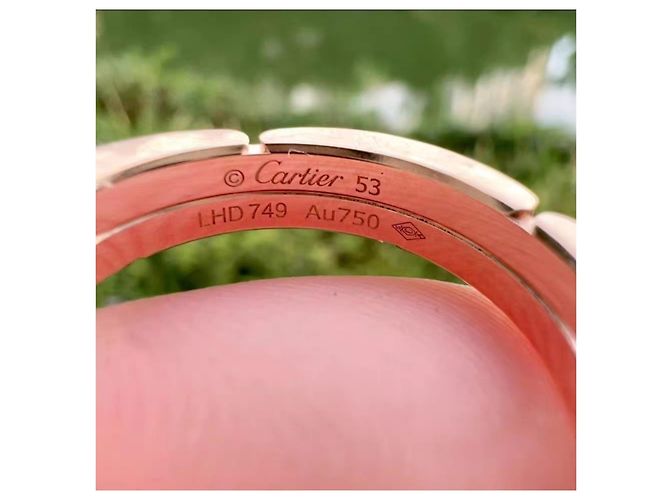 Anelli Cartier Maillon Panthère Multicolore - vista 5