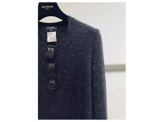 Chanel Cashmere Strickwaren Damen Größe 38 Mehrfarben - Ansicht 2
