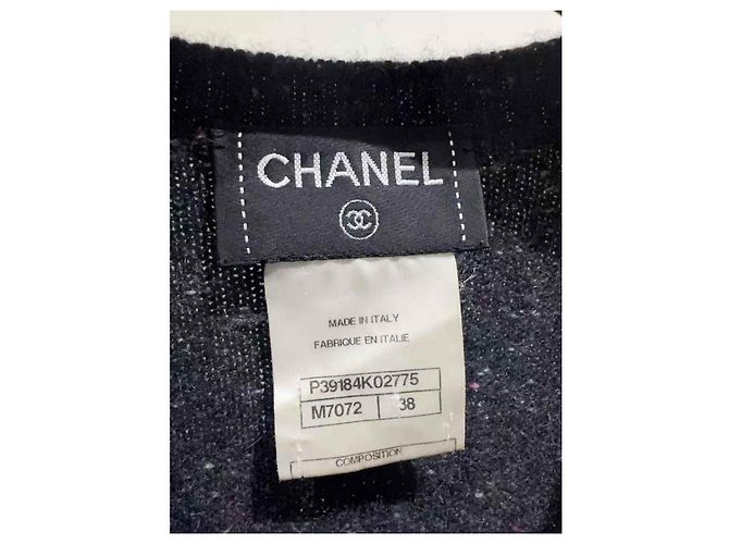 Chanel Cashmere Strickwaren Damen Größe 38 Mehrfarben - Ansicht 4