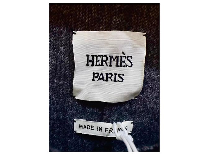 Hermès Kaschmir Mantel Damen Größe 42 Mehrfarben - Ansicht 2