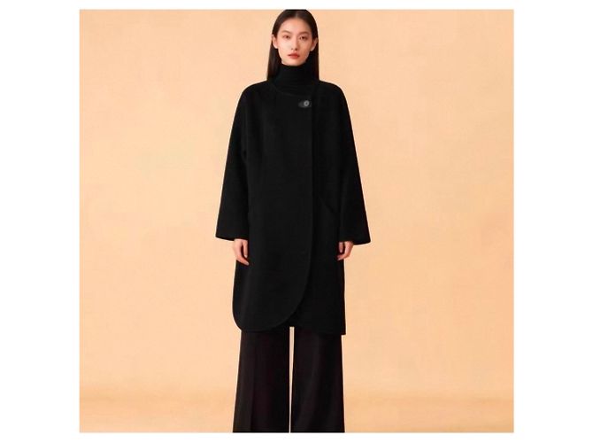 Hermès Kaschmir Mantel Damen Größe 42 Mehrfarben - Ansicht 6