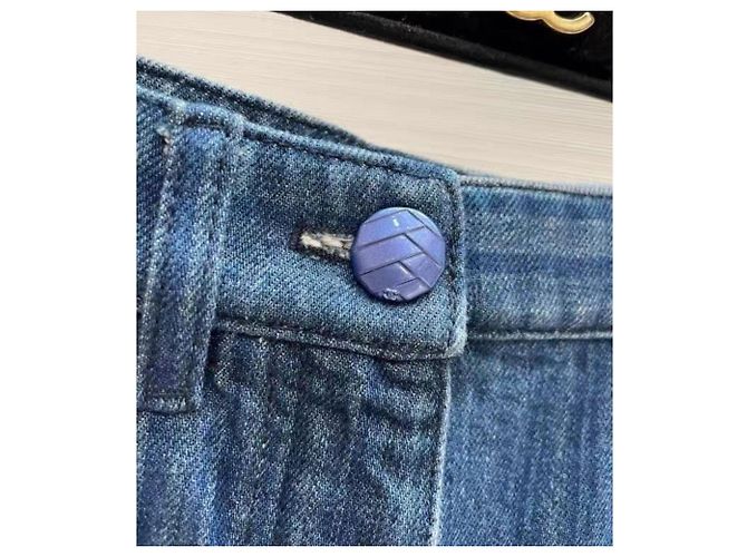 Chanel Shorts aus Baumwolle Damen Größe 36 Mehrfarben - Ansicht 3