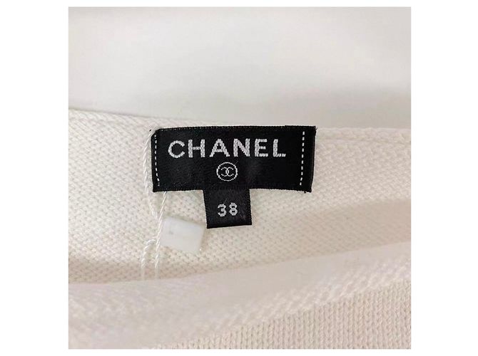 Chanel Oberteil aus Baumwolle mehrfarbig Größe 38 Mehrfarben - Ansicht 4
