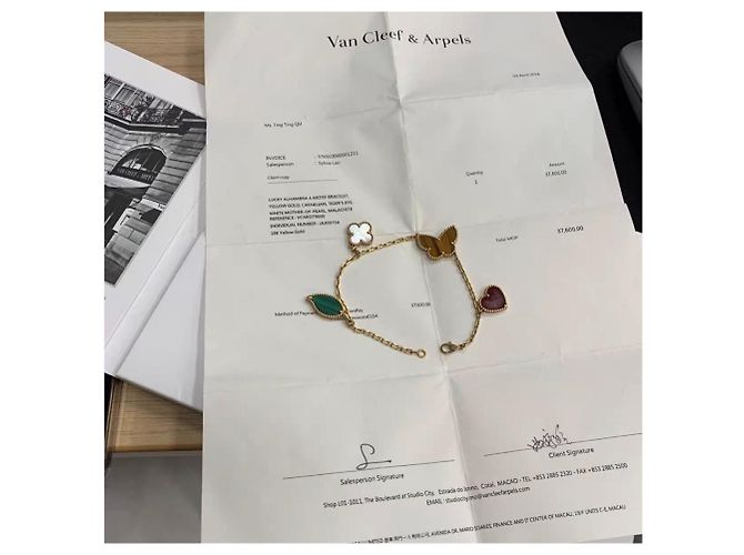 Van Cleef & Arpels Lucky Alhambra Armbänder Mehrfarben - Ansicht 3