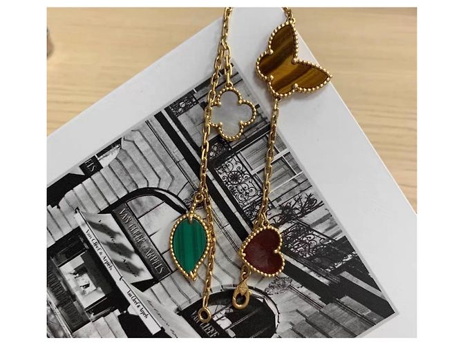 Van Cleef & Arpels Lucky Alhambra Armbänder Mehrfarben - Ansicht 4