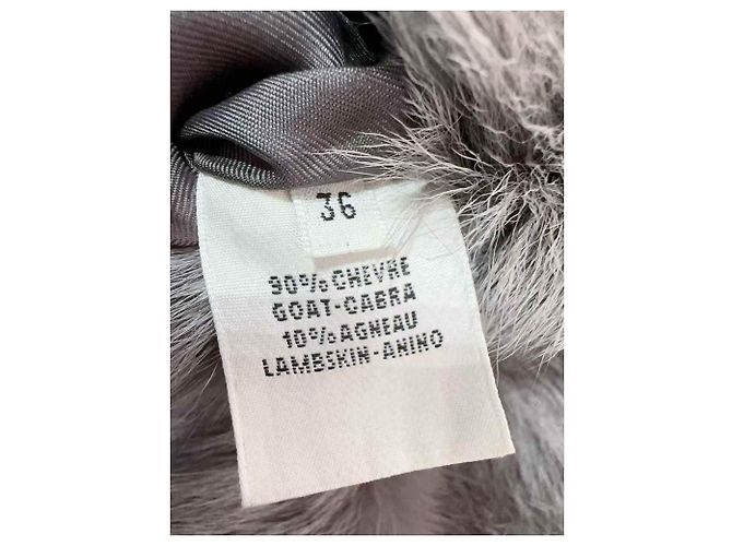 Abrigo de piel Hermès Talla 36 Multicolor - vista 5
