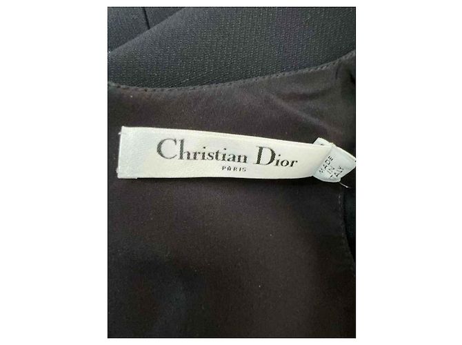 Autre Marque Dior Kleid aus Wolle schwarz Größe 36 - Ansicht 5