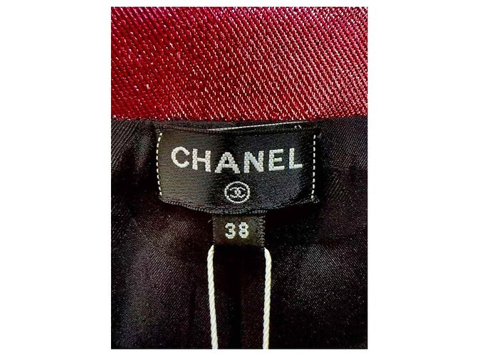 Chanel Strickjacke Wolle mehrfarbig Größe 38 Mehrfarben - Ansicht 3