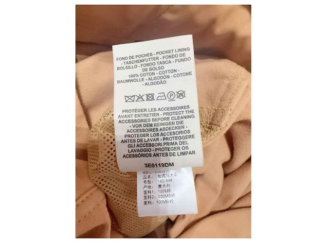 Trench Hermès in cotone taglia 36 Multicolore - vista 5