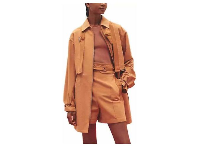 Trench Hermès in cotone taglia 36 Multicolore - vista 6