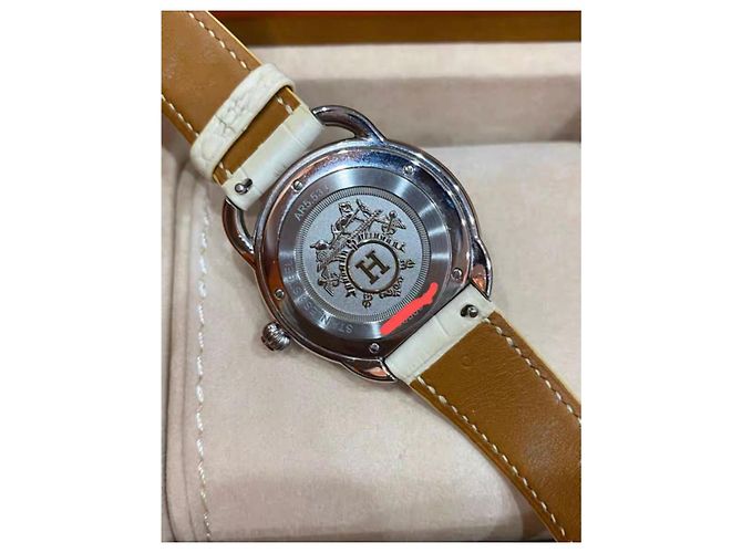 Relojes Hermès Arceau Blanco - vista 2