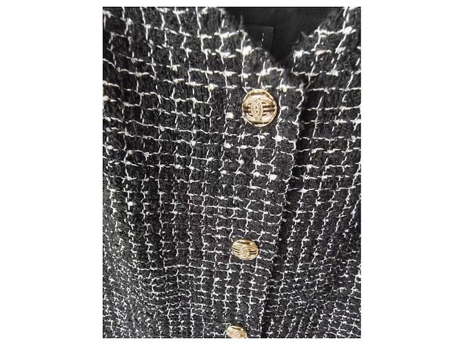 Chanel Tweed Kleid Mehrfarbig Größe 38 Mehrfarben - Ansicht 4