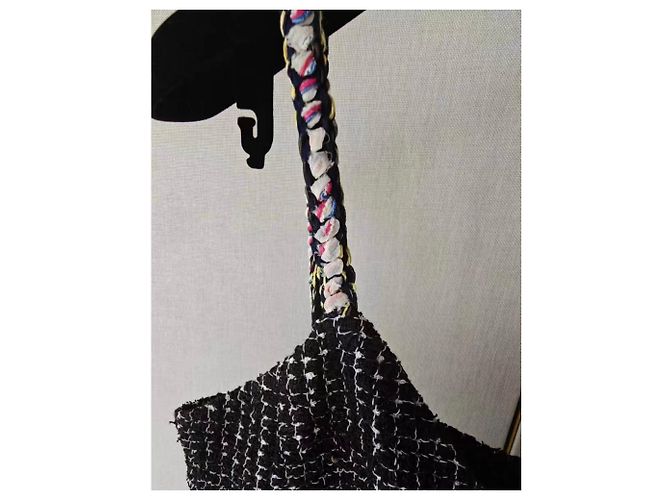 Chanel Tweed Kleid Mehrfarbig Größe 38 Mehrfarben - Ansicht 5