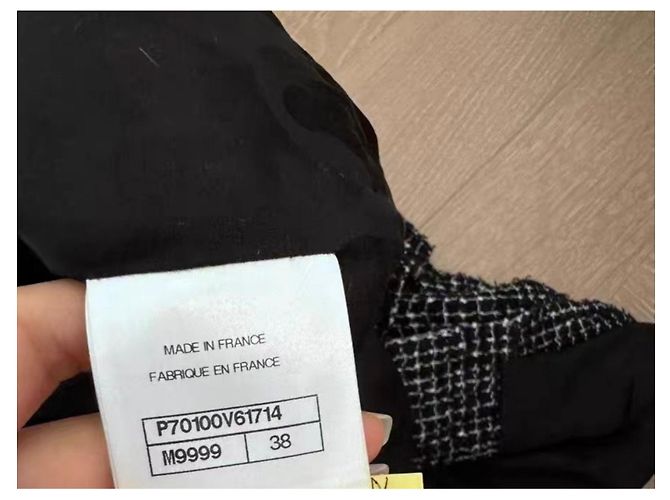 Chanel Tweed Kleid Mehrfarbig Größe 38 Mehrfarben - Ansicht 6