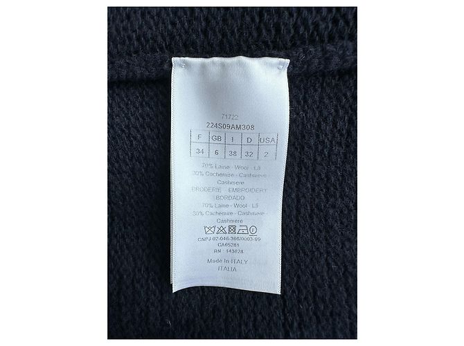 Autre Marque Dior Pullover mit kurzen Ärmeln Mehrfarben - Ansicht 6