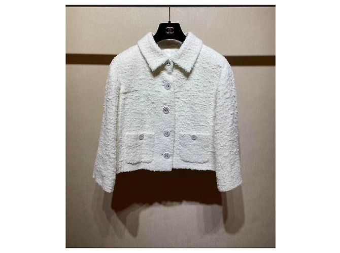 Chanel La Petite Veste Noire Jacken Weiß - Ansicht 3