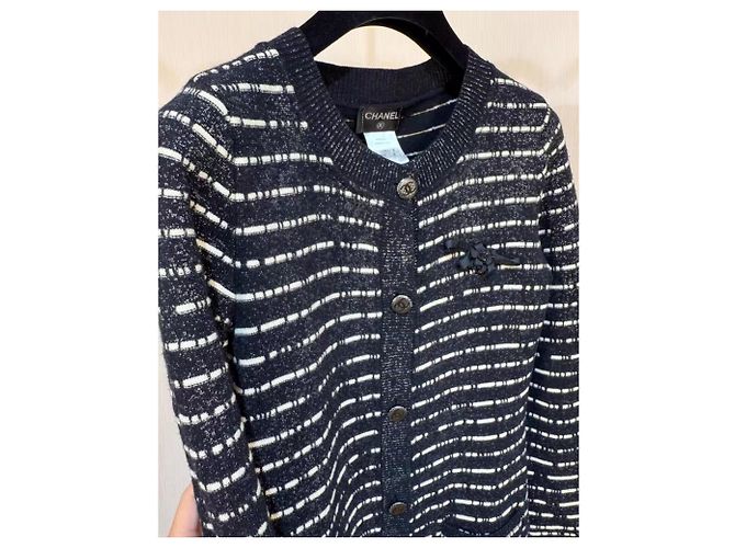 Chanel Strickware aus Wolle Damen Größe 36 Mehrfarben - Ansicht 3