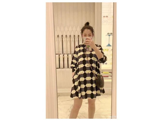 Vestido Gucci de algodón para mujer talla 38 Multicolor - vista 4