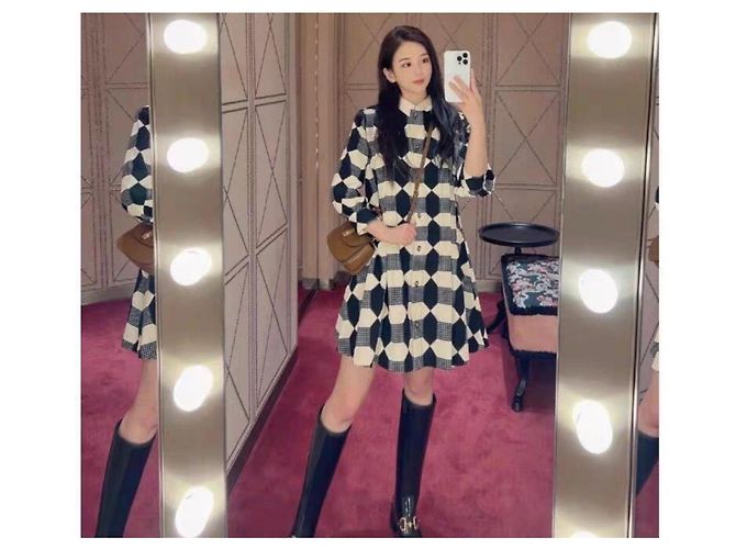 Vestido Gucci de algodón para mujer talla 38 Multicolor - vista 5