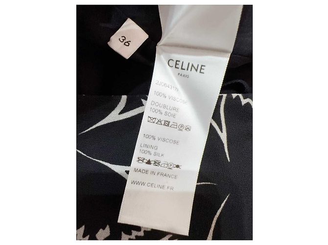 Céline Rock aus Viskose mehrfarbig Größe 36 Mehrfarben - Ansicht 5