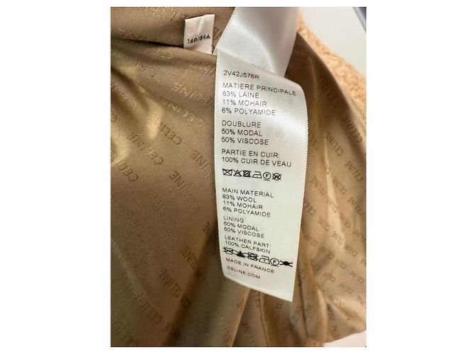 Céline Wolljacke Mehrfarbig Größe 38 Mehrfarben - Ansicht 5