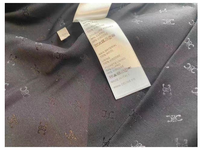 Céline Wolljacke Damen Gr. 38 Mehrfarben - Ansicht 6