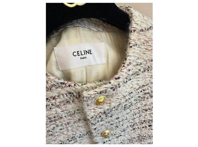 Céline Wolljacke Damen Größe 36 Mehrfarben - Ansicht 4