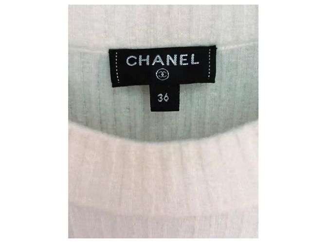 Vestido Chanel de lana Multicolor - vista 3