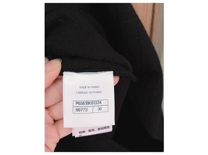Vestido Chanel de lana Multicolor - vista 4