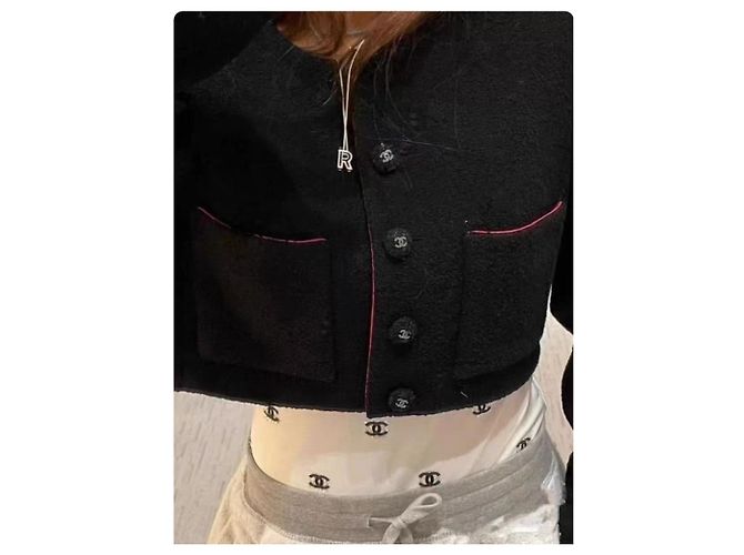 Chaquetas Chanel La Petite Veste Noire Negro - vista 3