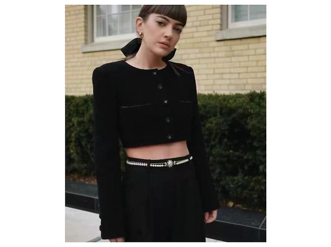 Chaquetas Chanel La Petite Veste Noire Negro - vista 5