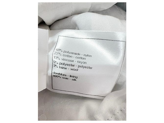Chanel Tweed Jacke Größe 34 Mehrfarben - Ansicht 5