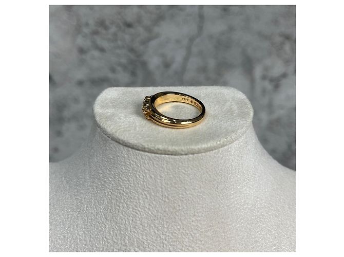 Anello Chrome Hearts a Spada in Oro 22K e Diamanti Multicolore - vista 3