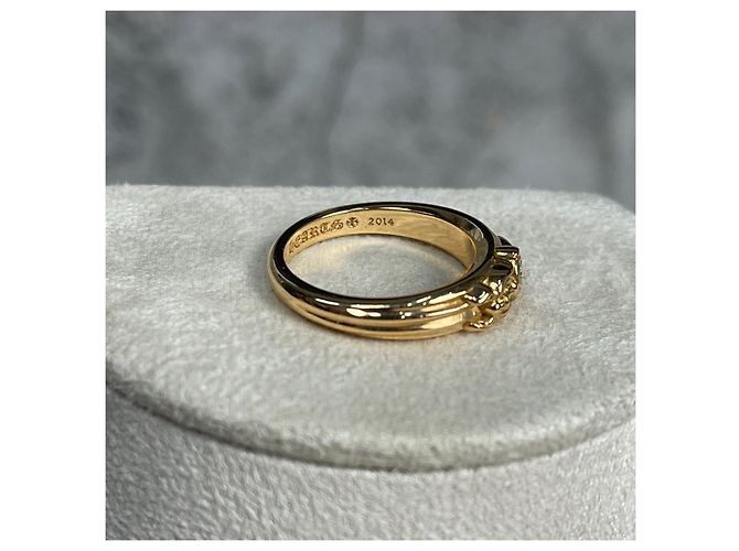 Anello Chrome Hearts a Spada in Oro 22K e Diamanti Multicolore - vista 7
