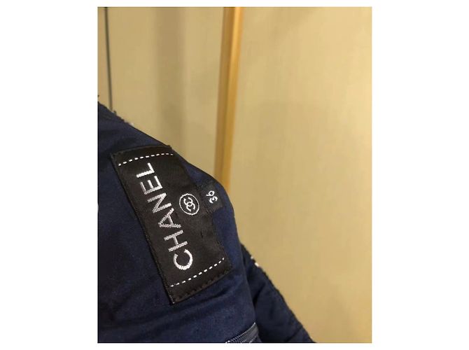 Chanel Tweed Rock Mehrfarbig Größe 36 Mehrfarben - Ansicht 6