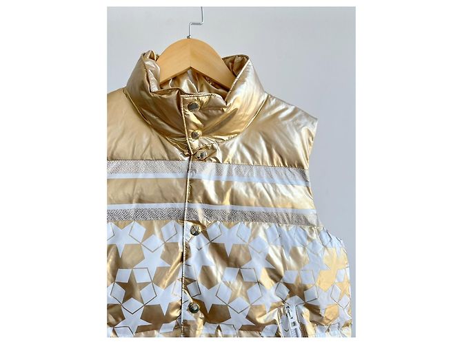 Autre Marque Abrigo sin mangas Dior con cuello levantado Multicolor - vista 4